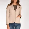 giacca fleece beige
