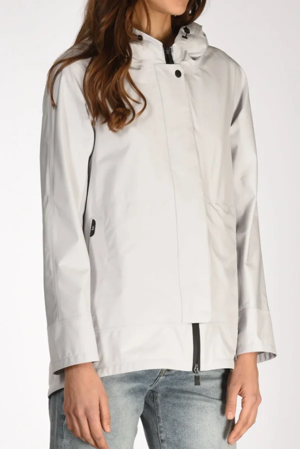 giacca goretex grigio chiarissimo
