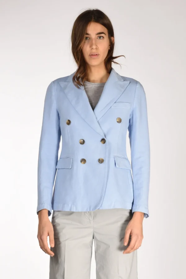 giacca lauren azzurro