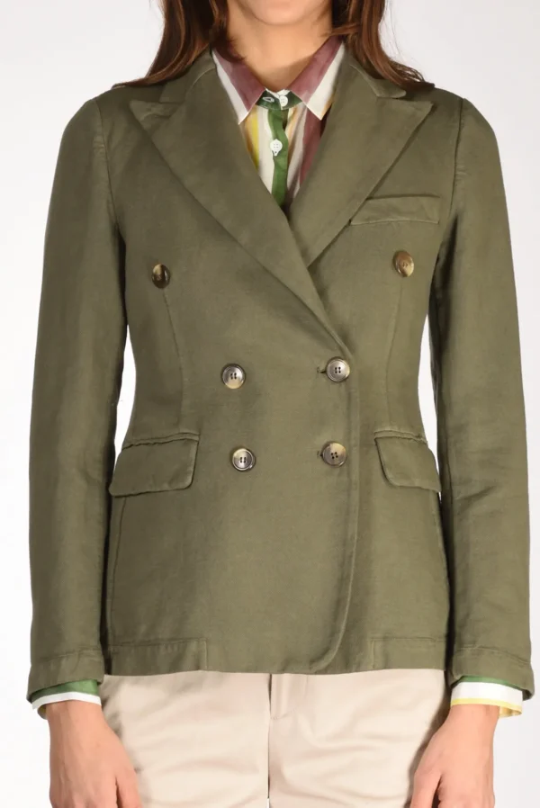giacca lauren verde