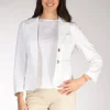 giacca lin bianco
