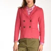 giacca maglia fucsia