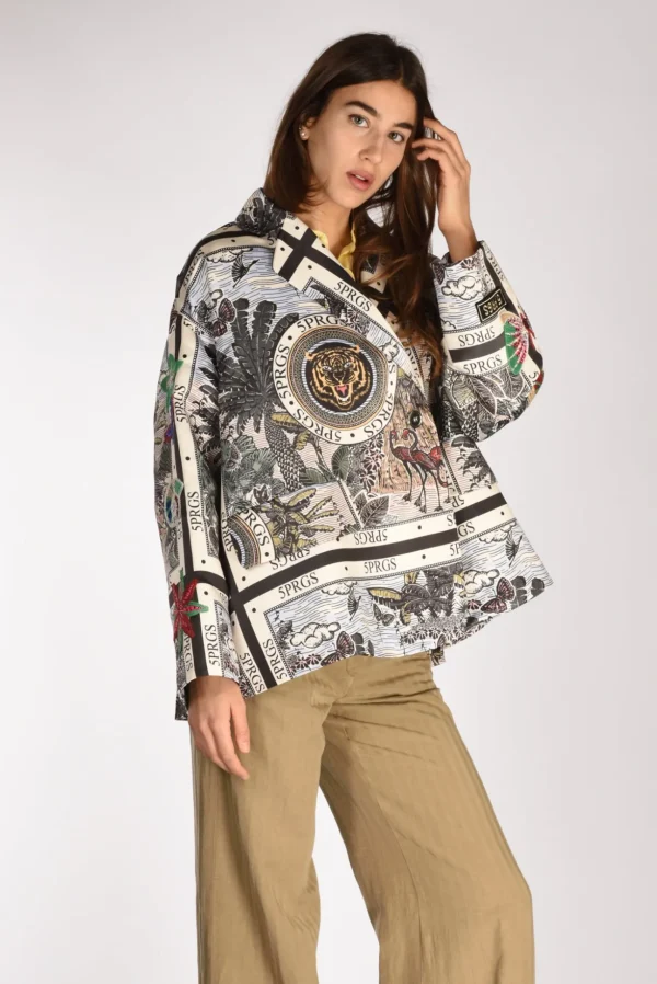 giacca sta multicolor