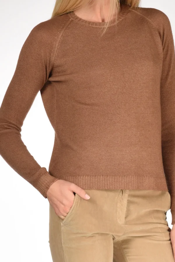 girocollo beige scuro