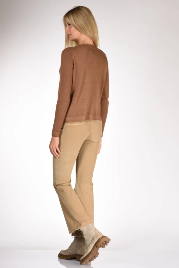 girocollo beige scuro