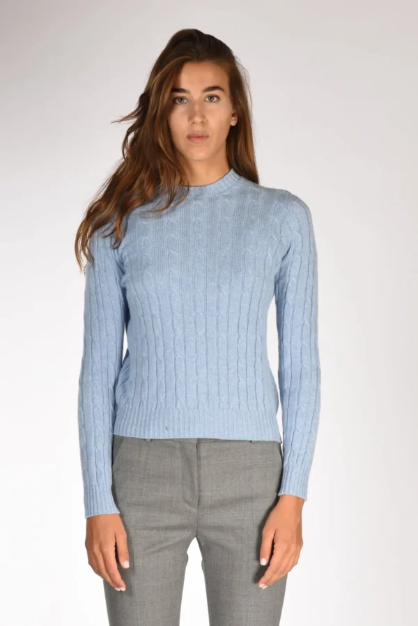 girocollo treccia azzurro
