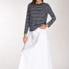 gonna nylon bianco