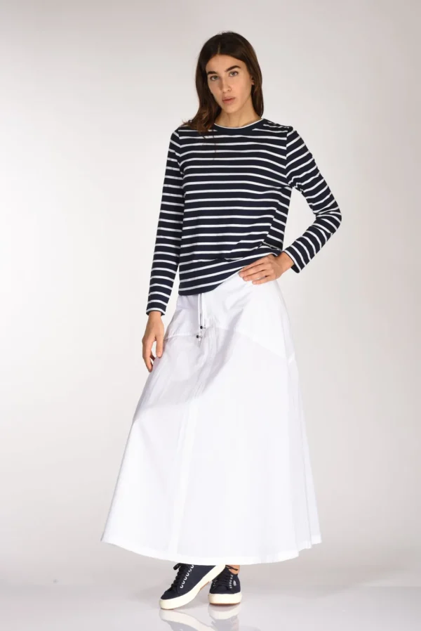 gonna nylon bianco