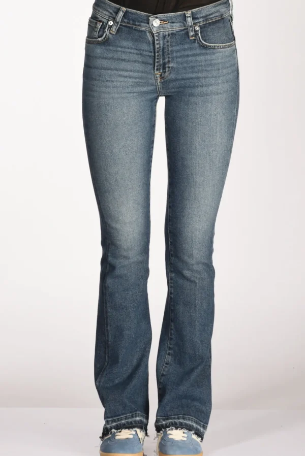 jeans bootcut blu