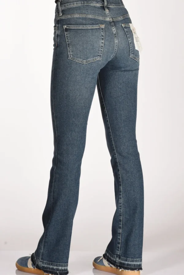 jeans bootcut blu