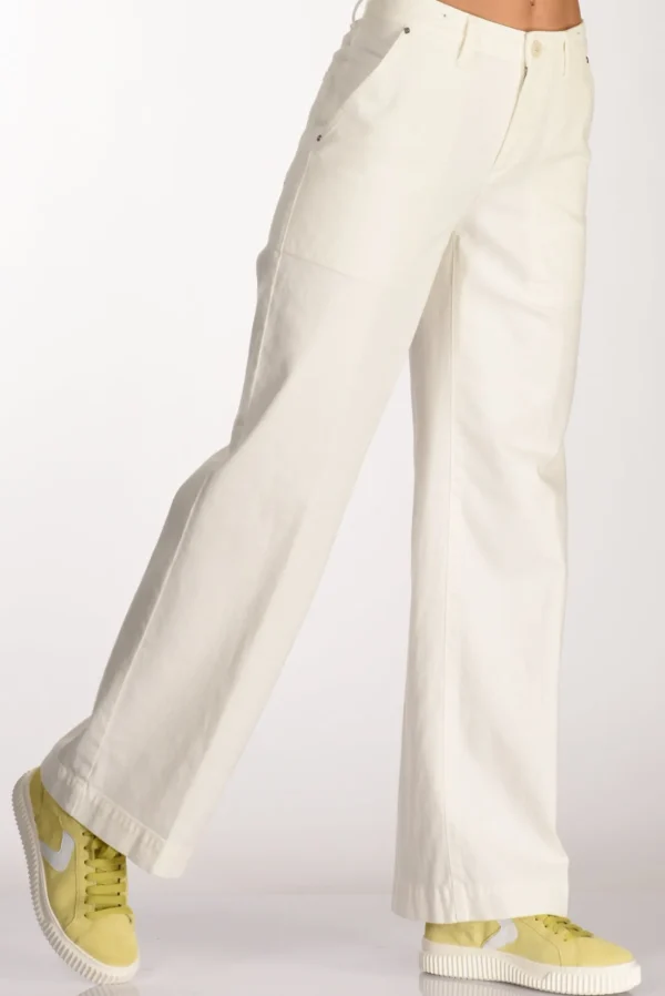 jeans fiordaliso bianco naturale