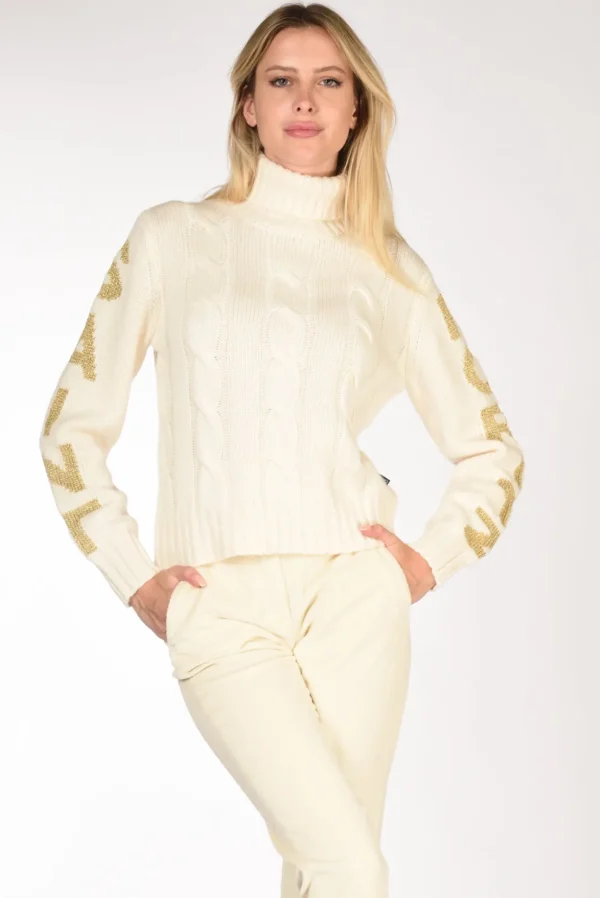 maglia adler bianco naturale