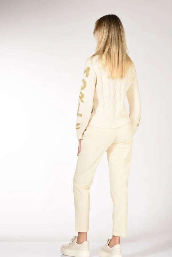maglia adler bianco naturale