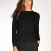maglia girocollo nero