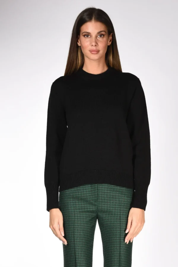 maglia girocollo nero