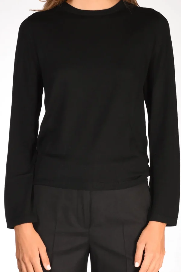 maglia girocollo nero
