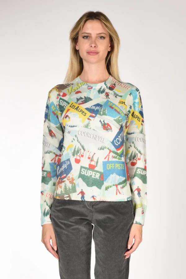 maglia new queen w multicolor