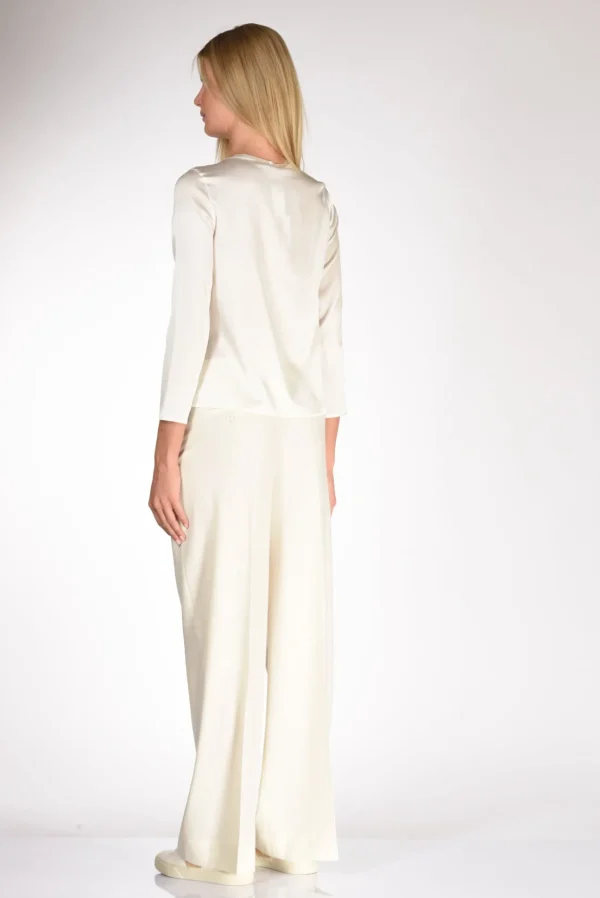 maglia seta bianco latte