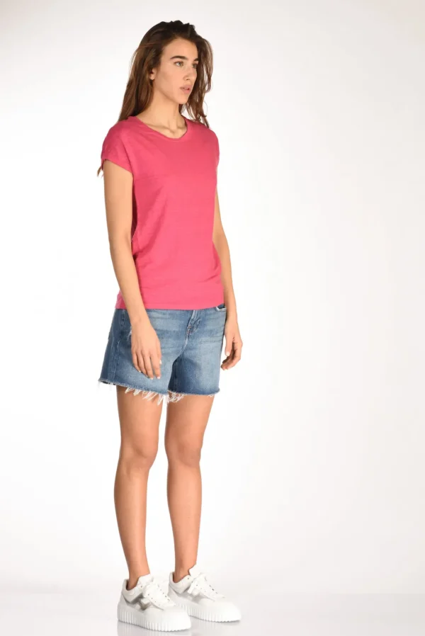 maglia tshirt fucsia