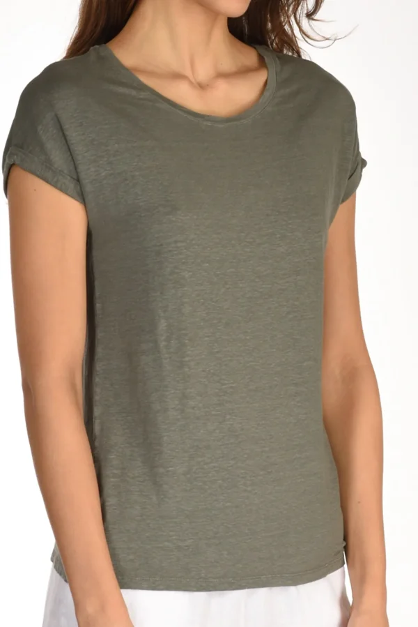 maglia tshirt verde scuro