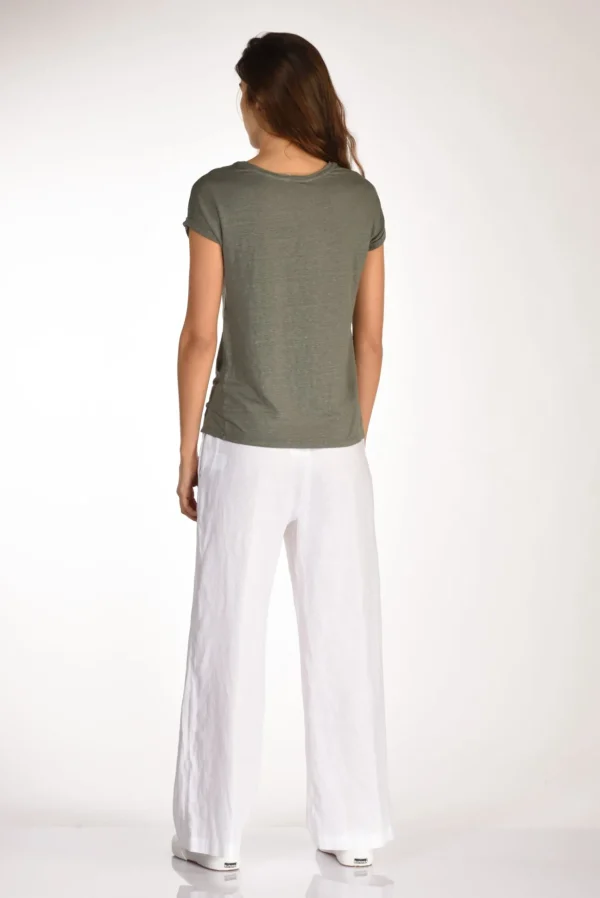 maglia tshirt verde scuro