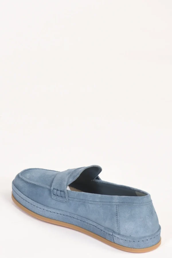 mocassino h683 azzurro scuro
