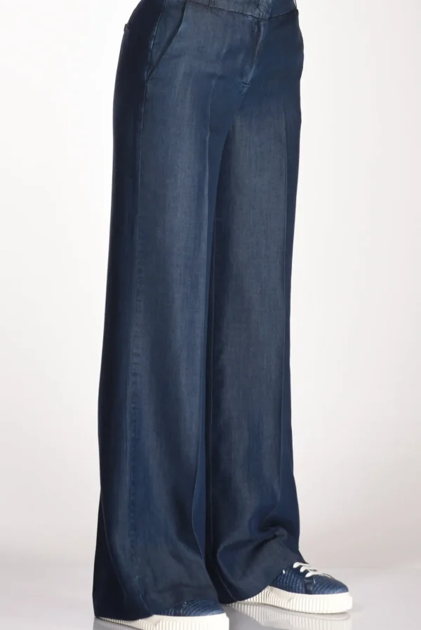 pantalone andrea blu