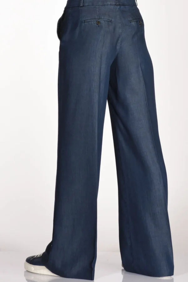 pantalone andrea blu