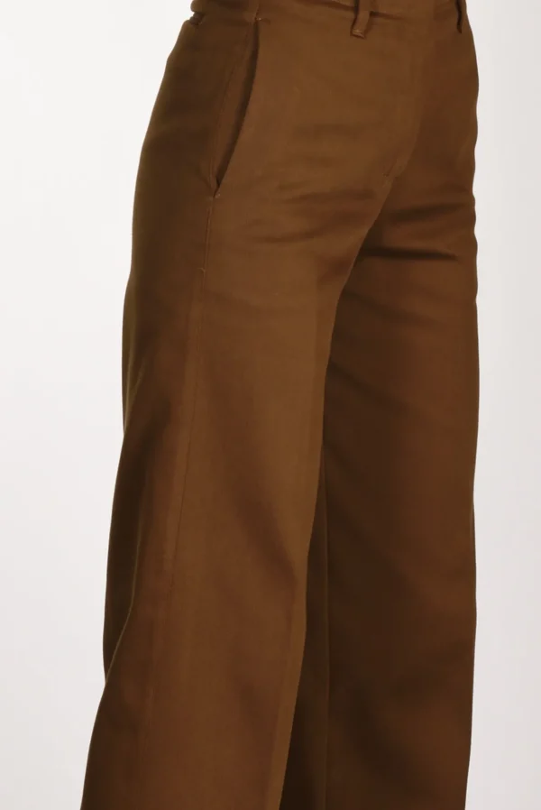 pantalone cover marrone