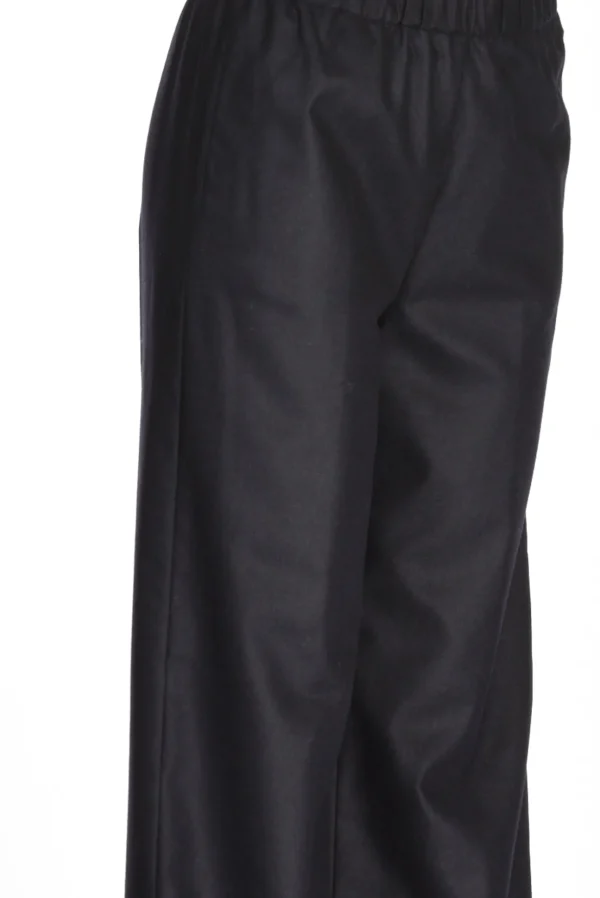 pantalone elastico blu