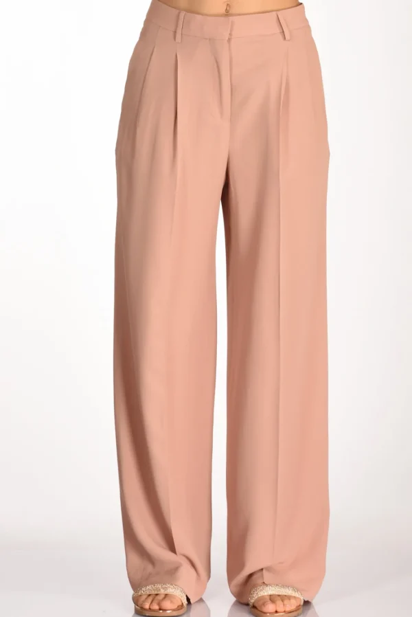 pantalone elodie rosa antico