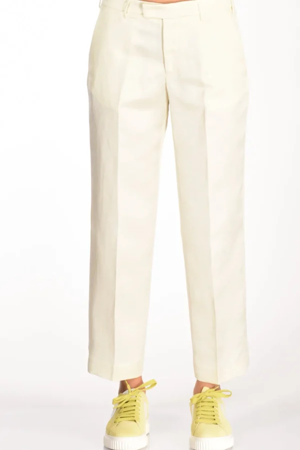 pantalone emma bianco naturale