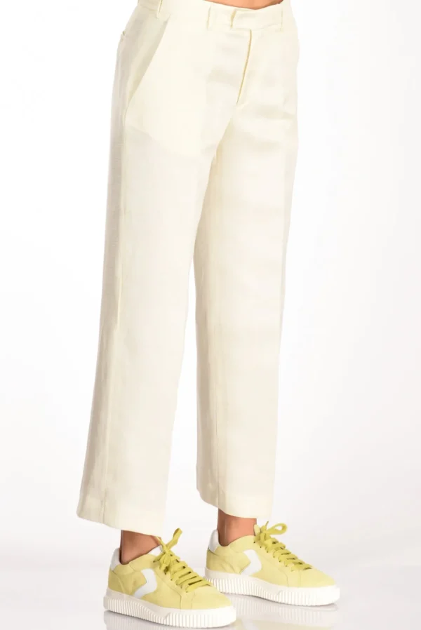 pantalone emma bianco naturale
