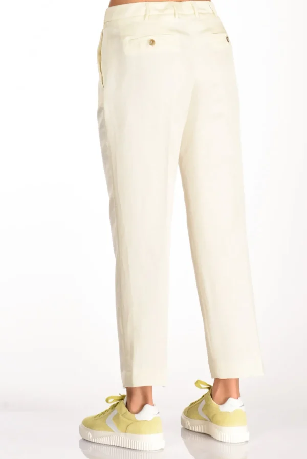 pantalone emma bianco naturale