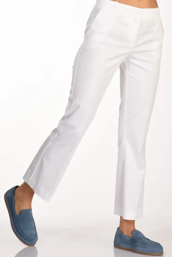 pantalone florette bianco