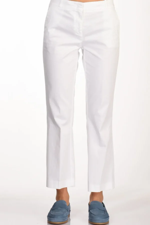 pantalone florette bianco