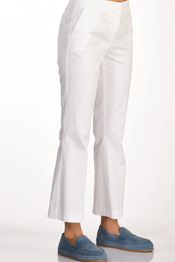 pantalone florette bianco