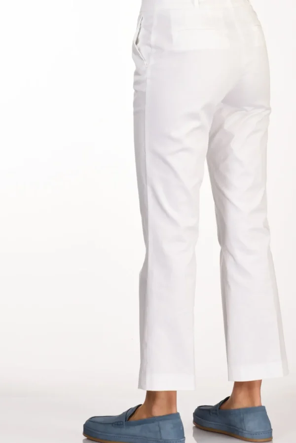 pantalone florette bianco