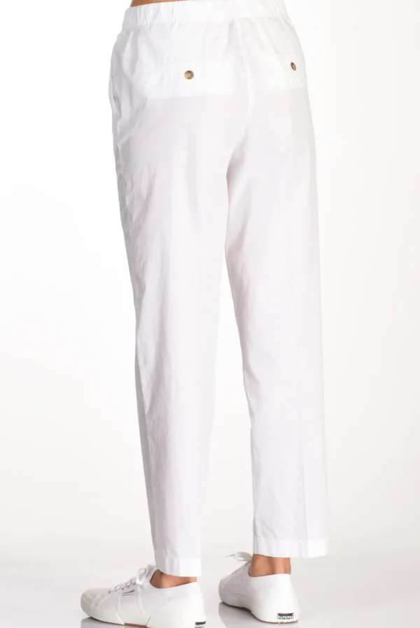 pantalone george bianco