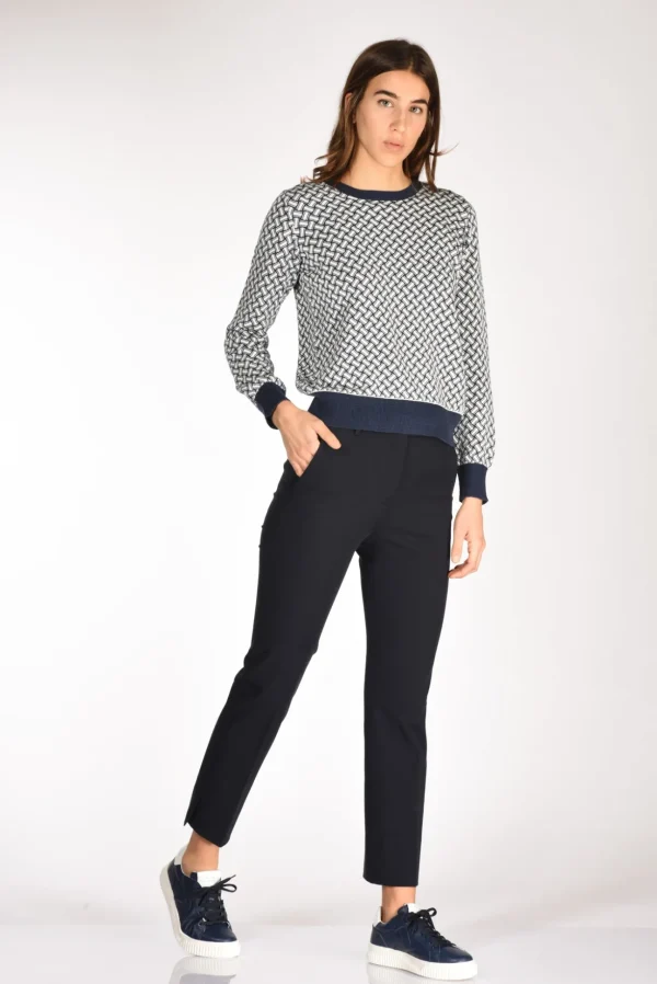 pantalone kimama blu