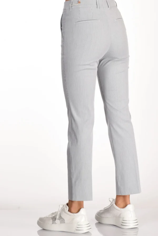 pantalone kimama blu/bianco