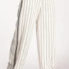 pantalone l bianco/nero