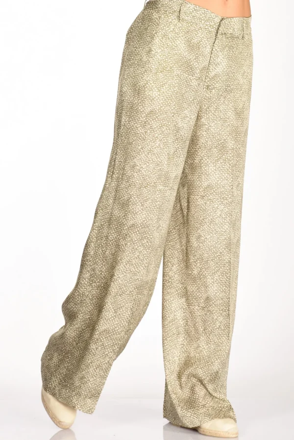 pantalone l marrone chiaro/beige
