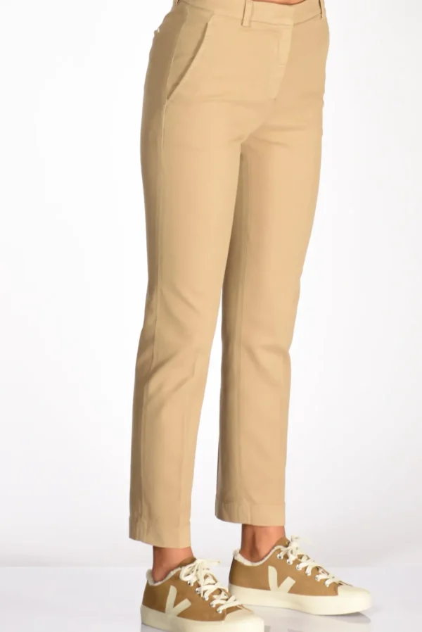 pantalone leyre beige scuro