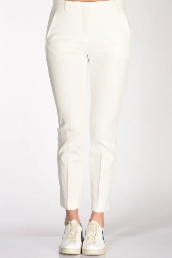 pantalone leyre bianco latte