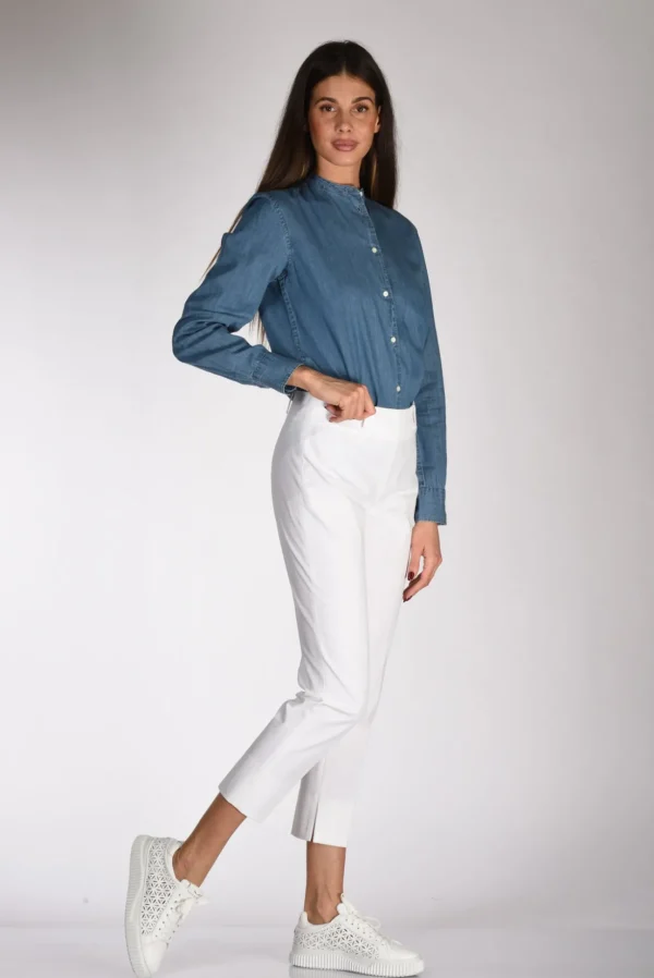 pantalone nadine bianco