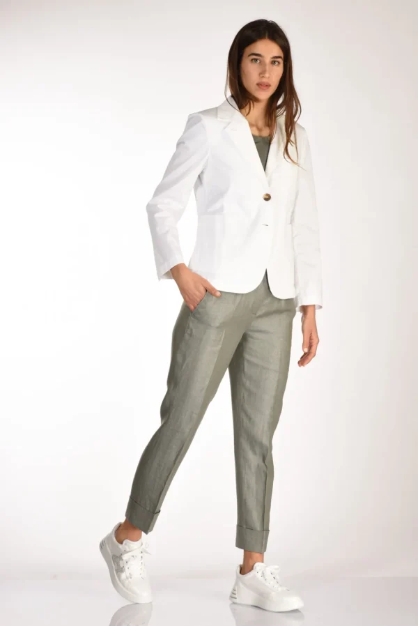 pantalone nevet verde salvia