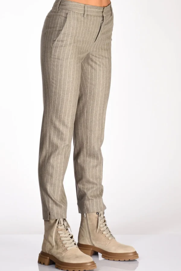 pantalone new york beige chiaro/beige