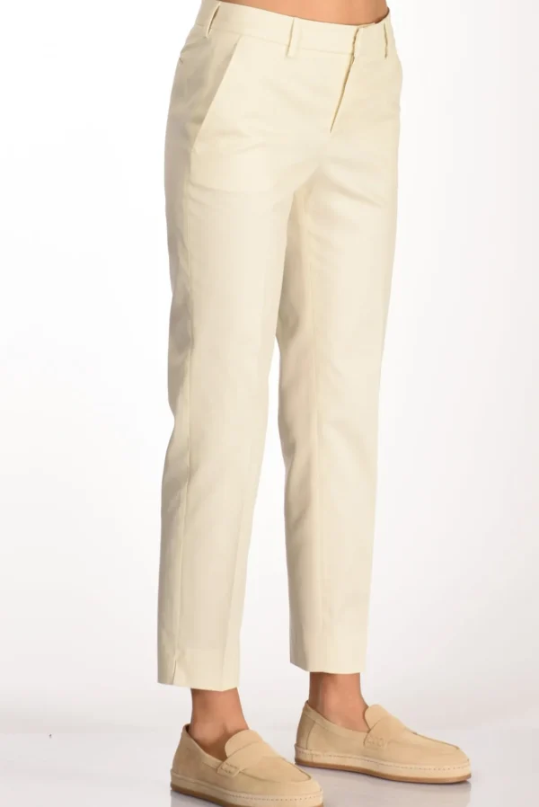 pantalone new york bianco naturale