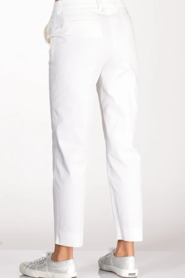 pantalone new york bianco